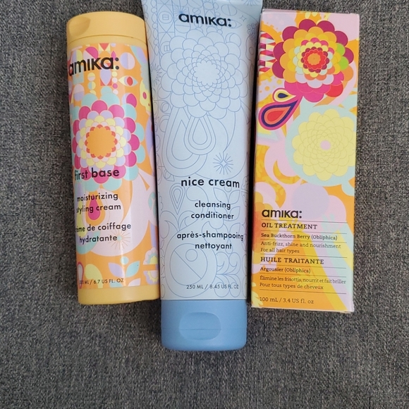Brand new Bundle of 3 Amika hair products - Picture 2 of 5